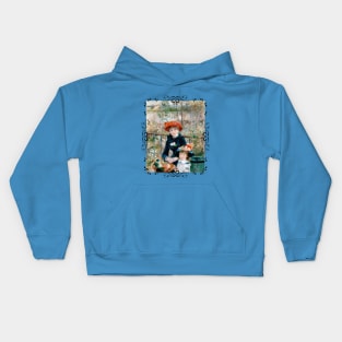 Two sisters Kids Hoodie